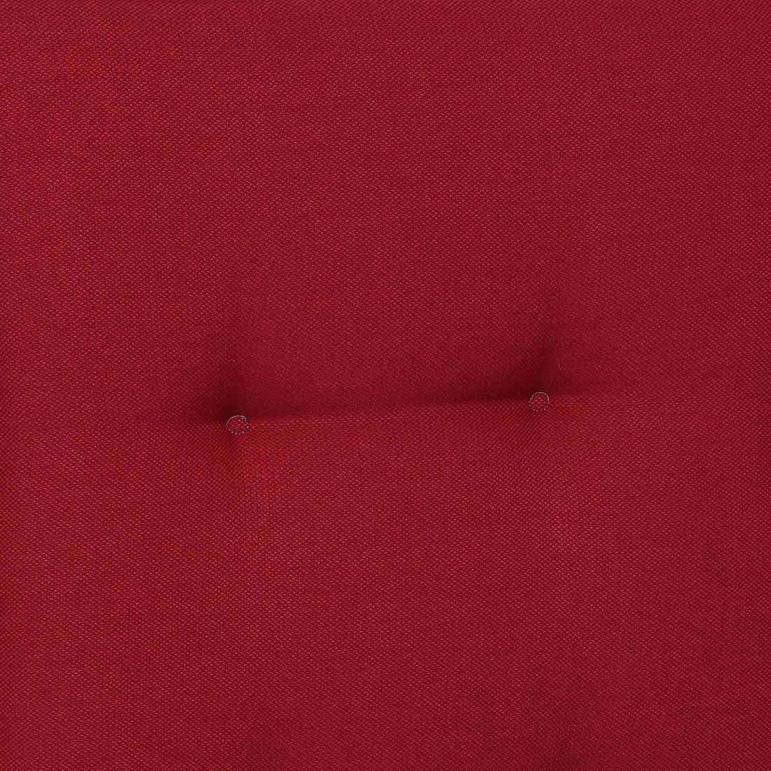 Sittepute 45x47 cm polyester rød - GO-DE detalj