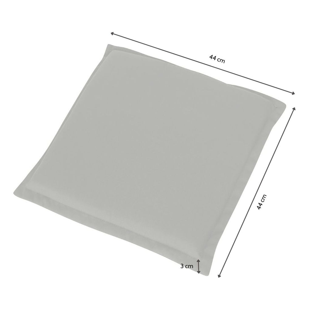 Sittepute Anna 44x44 cm akryl antrasitt bakside