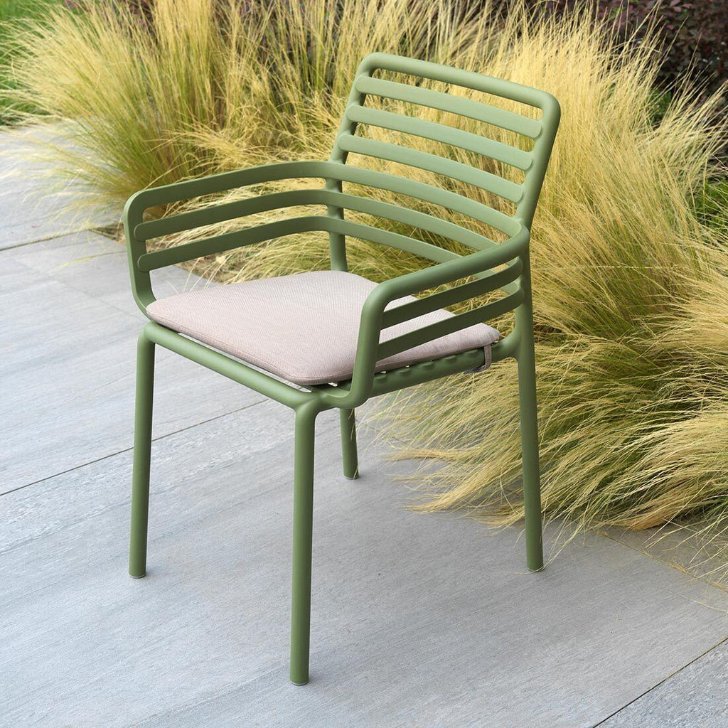 Sittepute Doga polyakryl 40x43 cm linfarget bakside