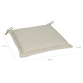 Sittepute Dora polyester 47x45 cm beige bakside