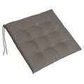 Sittepute Laura 40x40 cm antrasitt polyester forfra