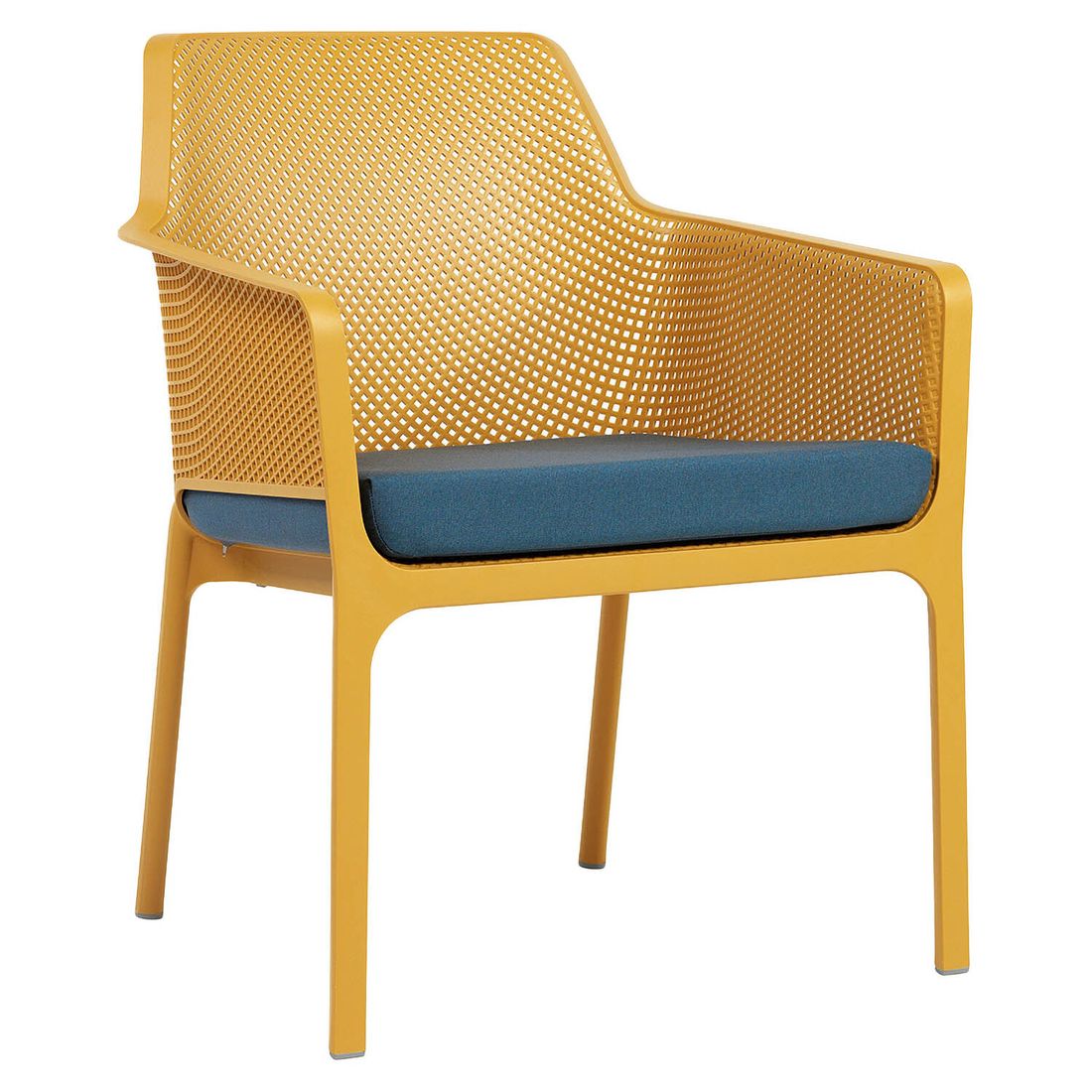 Sittepute Net Relax 57x52,5 cm akryl denim detalj av stoff