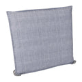 Sittepute Pandora 50x45 cm gråblå forfra