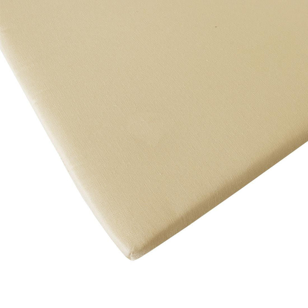 Nærbilde av stoff og tekstur på Sittepute Provence 47x45 cm beige