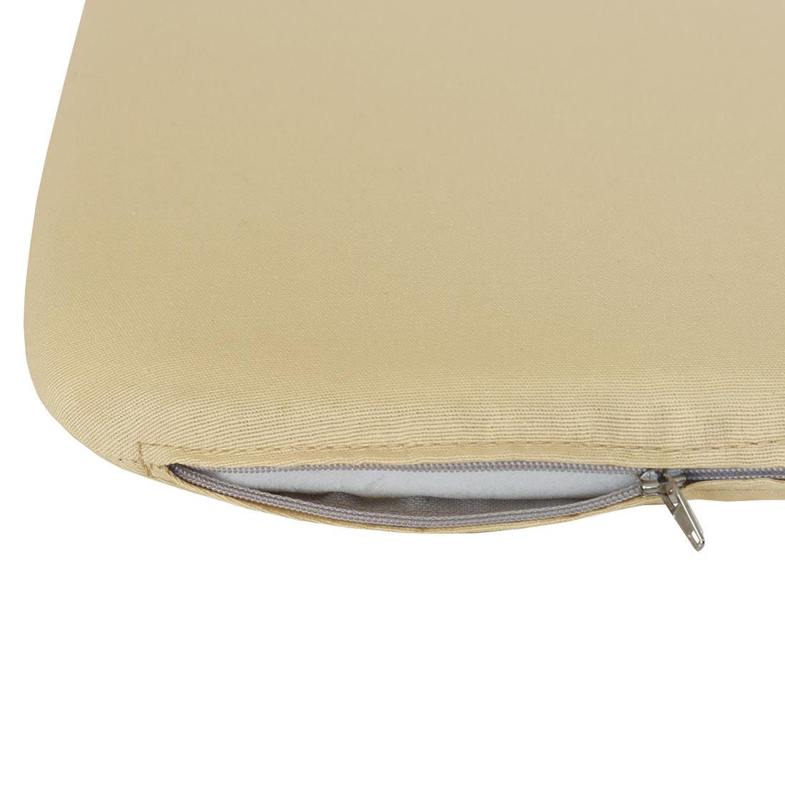 Montert Sittepute Provence 47x45 cm beige på hagebenk