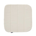 Sittepute Sophie Segment dralon 40x40 cm ecru sett forfra