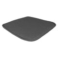 Sittepute Vibe til hagestol 45x43 cm akryl svart fra Cane-Line vist forfra