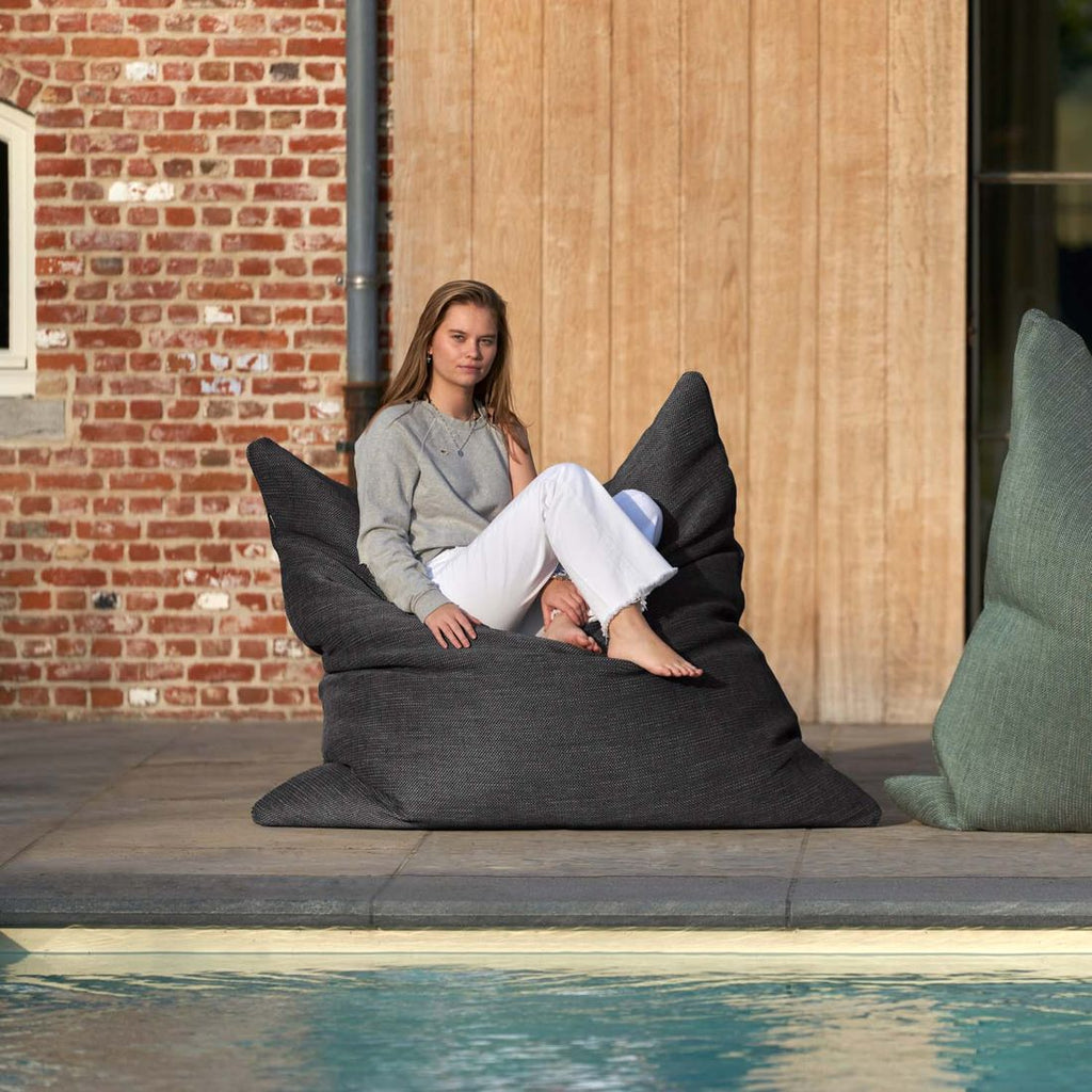 Sittsekk ute Dotty Big 140x140 cm polypropylen montert