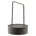 Solcelle-pendellampe ute Moon aluminium dimmbar - forfra