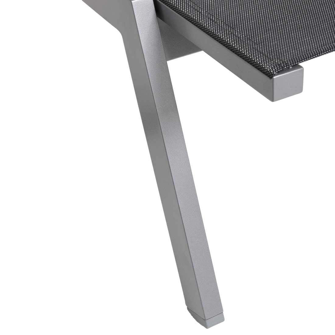 Solseng Allround aluminium/textilen 201x70 cm hjul for enkel flytting