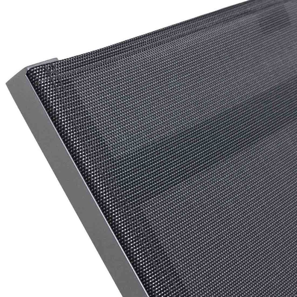 Solseng Allround aluminium/textilen 201x70 cm justerbar ryggstøtte