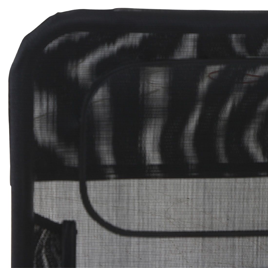Solseng Anco stål/textilen antrasitt/svart - Siena Garden detalj av farge og materiale