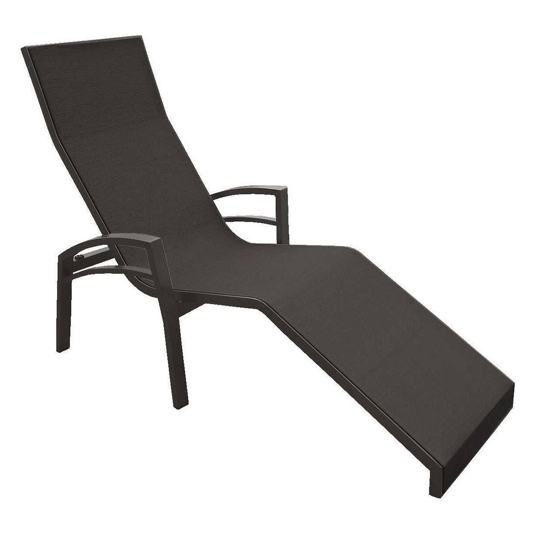 Solseng Balance 2 aluminium/textilen 160x70 cm - Stern for avslapning utendørs