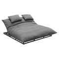 Solseng Big Heaven aluminium Sunbrella forfra med antrasitt ramme