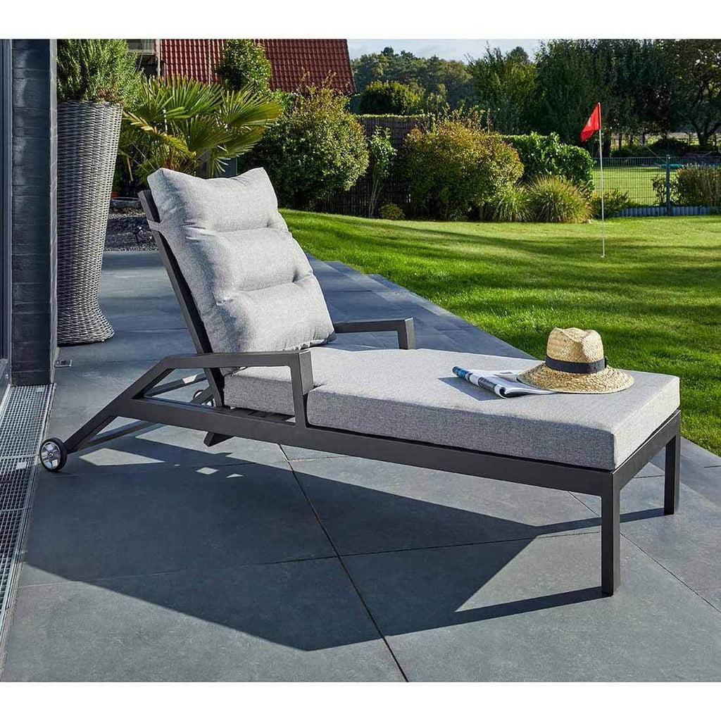 Solseng Bondino II aluminium justerbar bakside