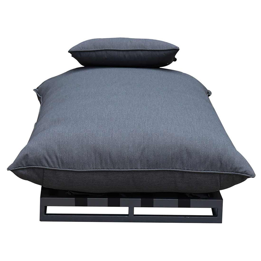 Nærbilde av aluminiumramme på Solseng Cielo aluminium Sunbrella 178x80 cm