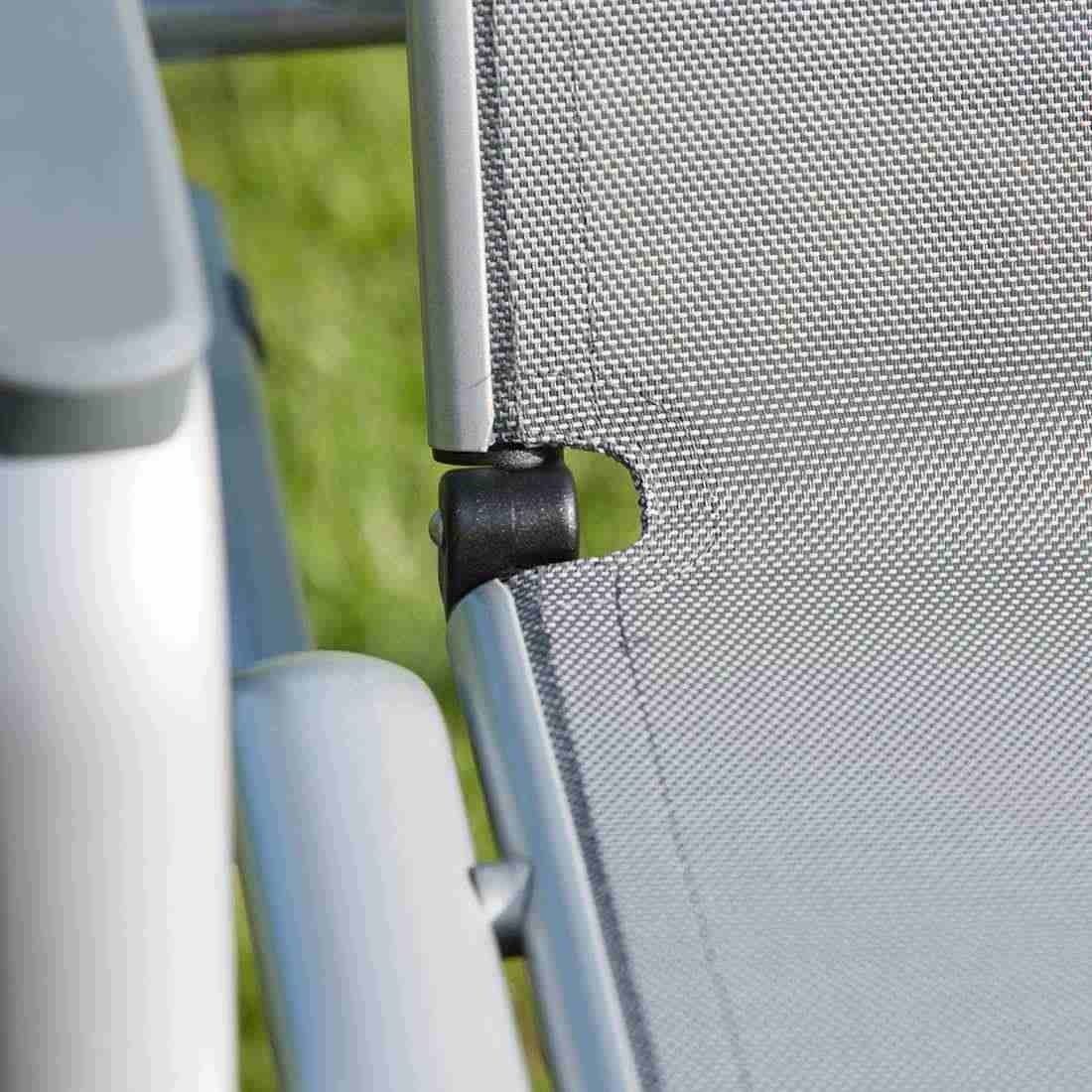 Solseng Cirrus aluminium/textilen 200x81 cm stablet