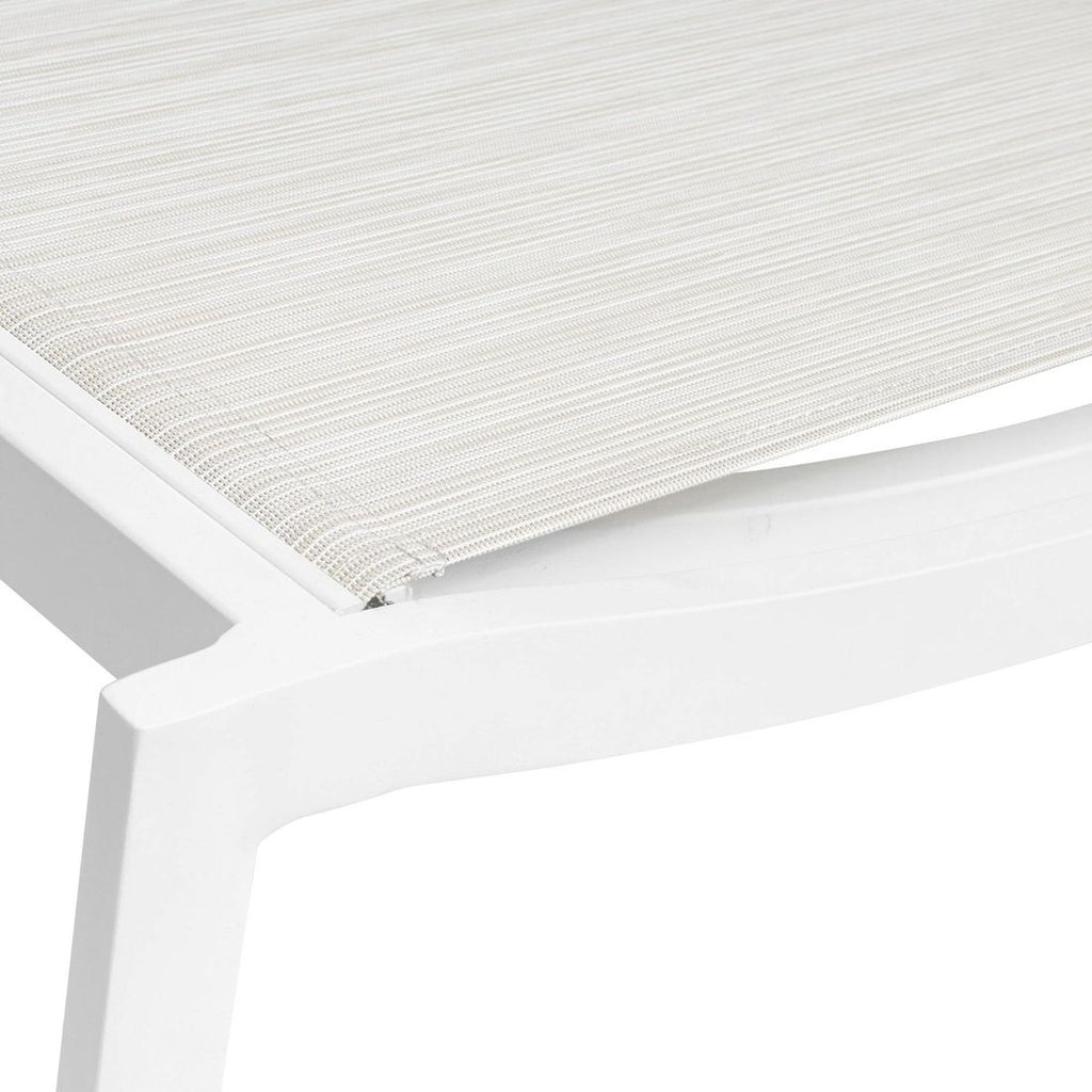 Solseng Diamond aluminium/textilen 200x82 cm i beige farge