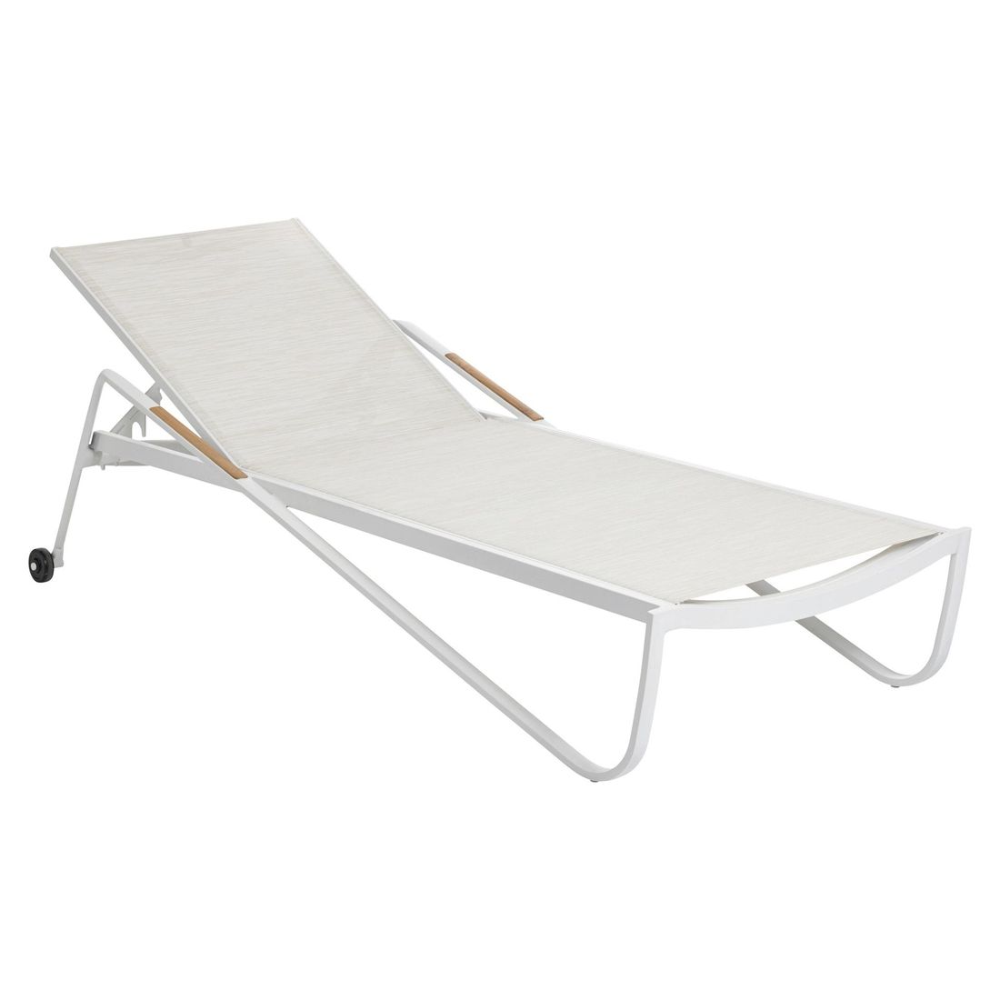 Solseng Diamond aluminium/textilen 200x82 cm detalj av ramme