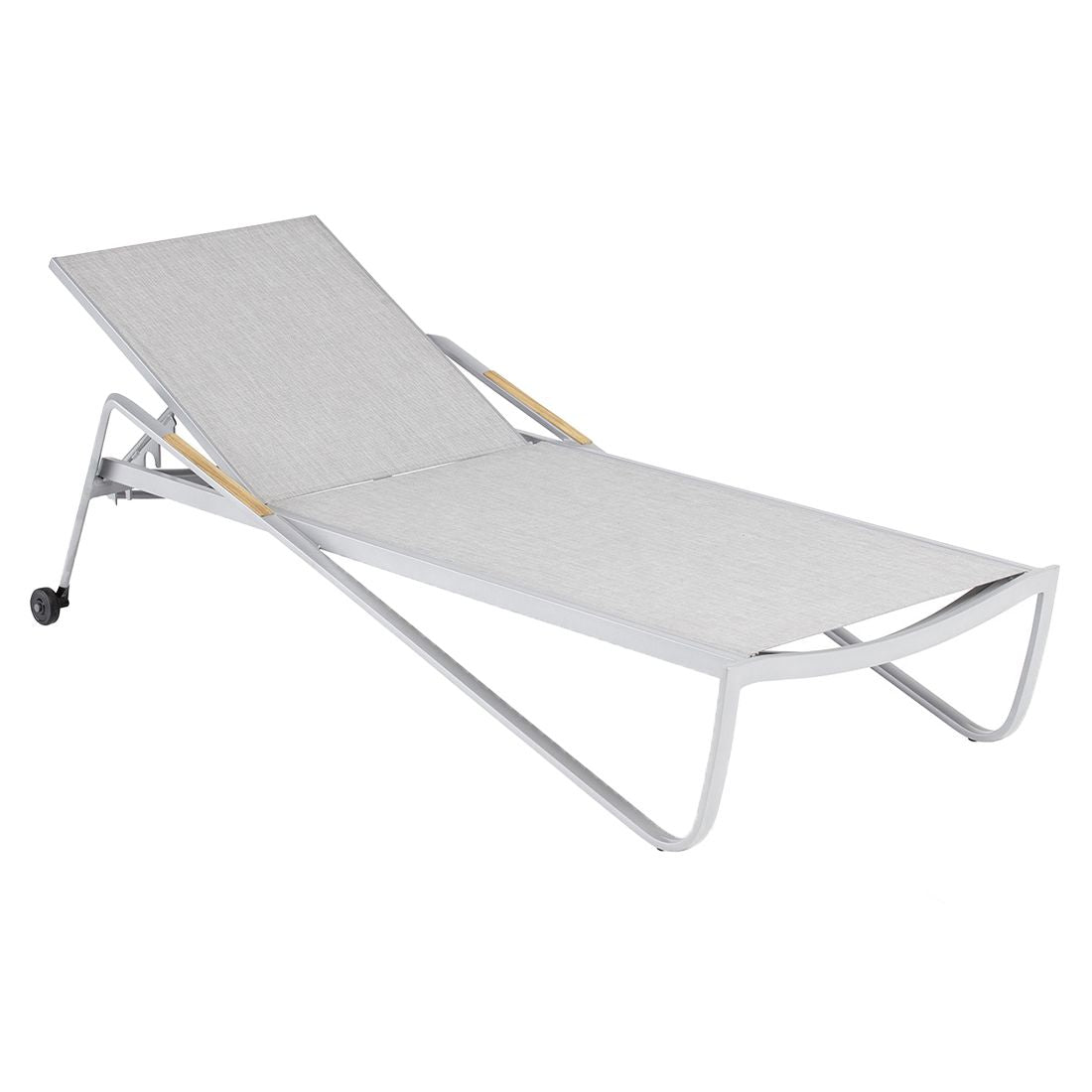 Solseng Diamond justerbar aluminium/textilen bakside
