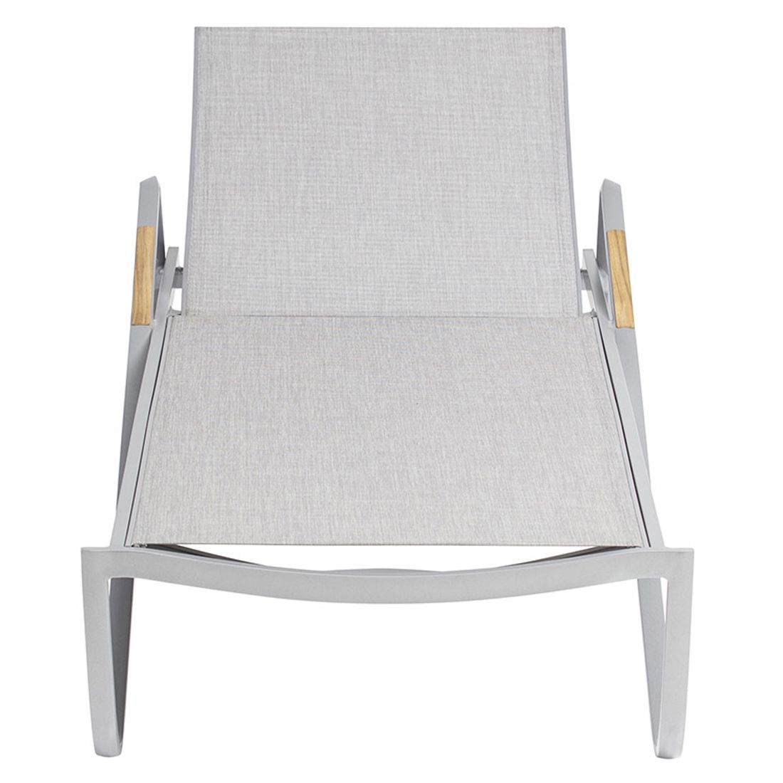 Montert Solseng Diamond justerbar aluminium/textilen på terrasse