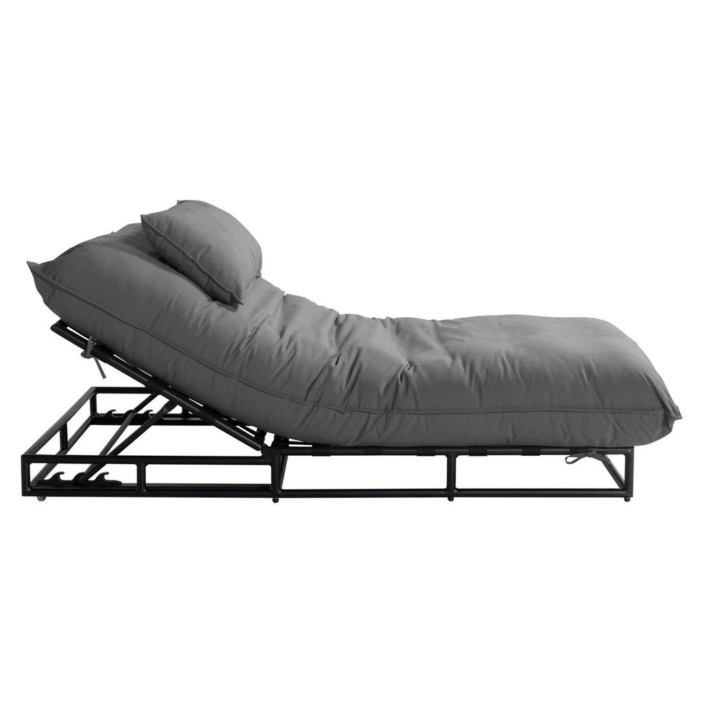 Solseng Emma justerbar aluminium Sunbrella bakside