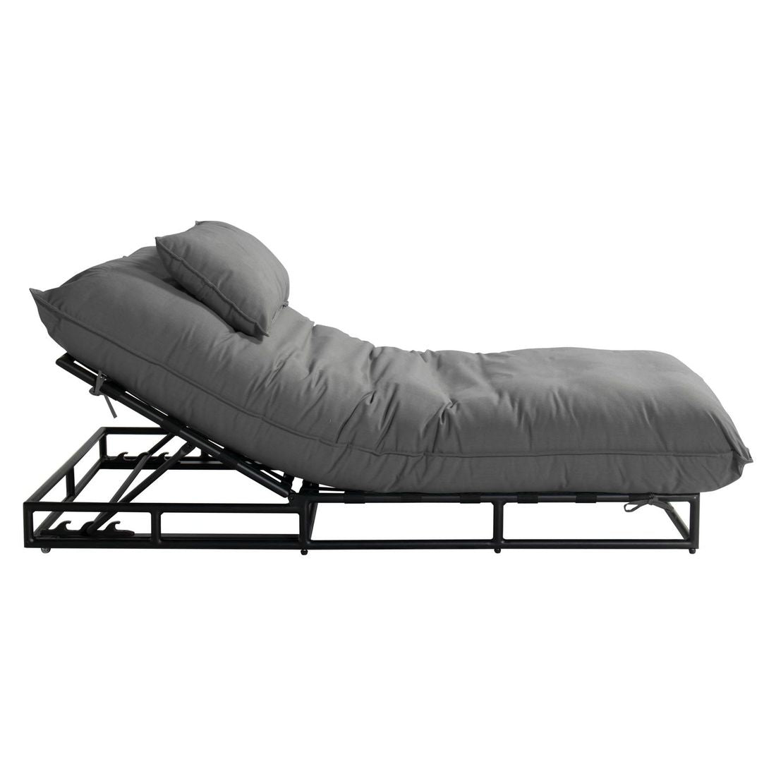 Solseng Emma justerbar aluminium Sunbrella bakside