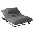 Solseng Emma justerbar aluminium Sunbrella front