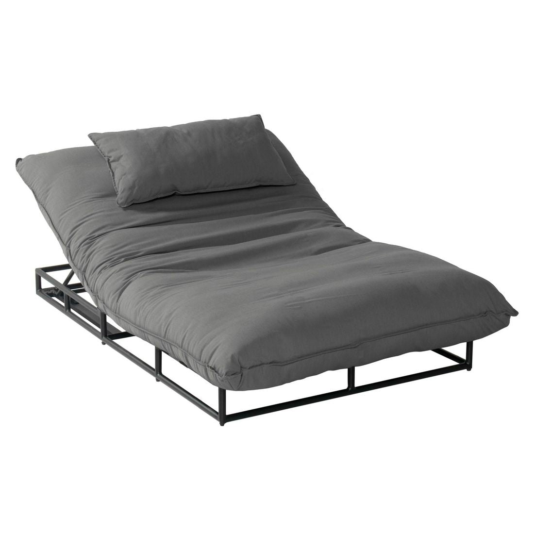 Solseng Emma justerbar aluminium Sunbrella front