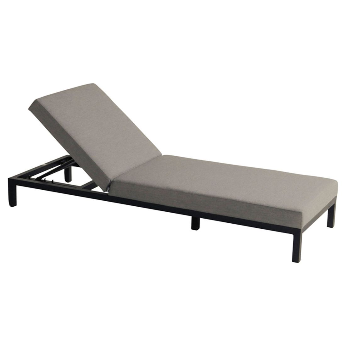 Solseng Eva aluminium/Sunbrella justerbar 195x70 cm bakside