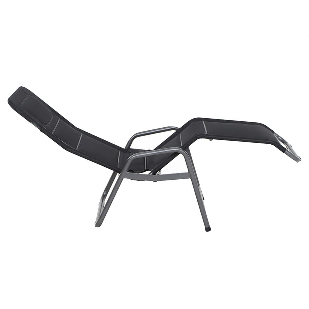 Solseng Fano stål/textilen sammenleggbar 143 cm montert i hage