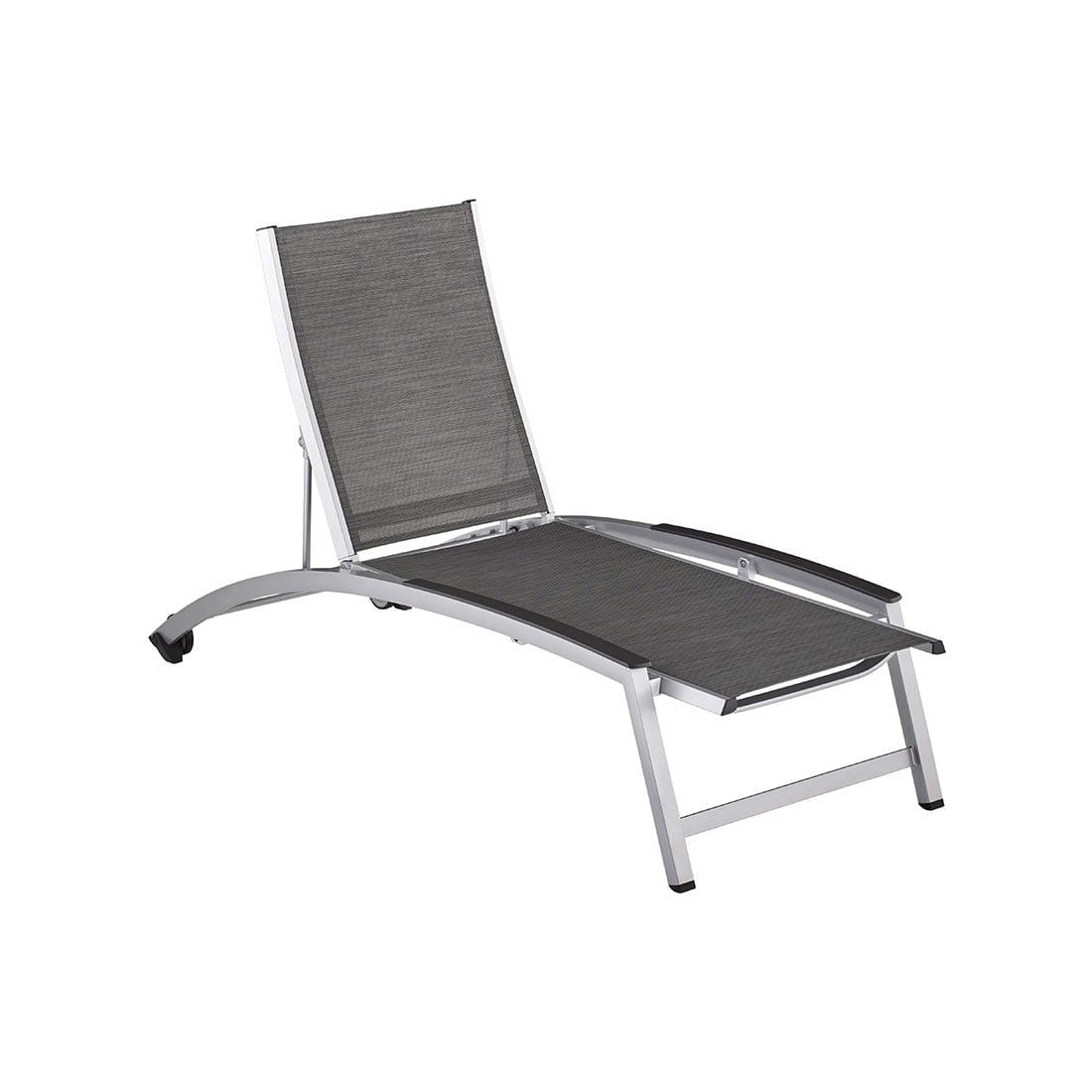 Solseng Forma II justerbar aluminium/textilen bakside