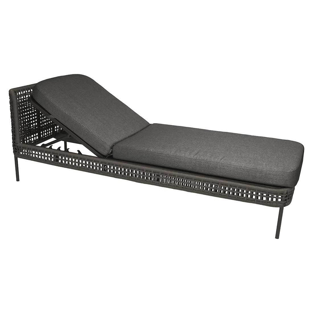 Solseng Greta aluminium/tau 202x73 cm - Stern forfra