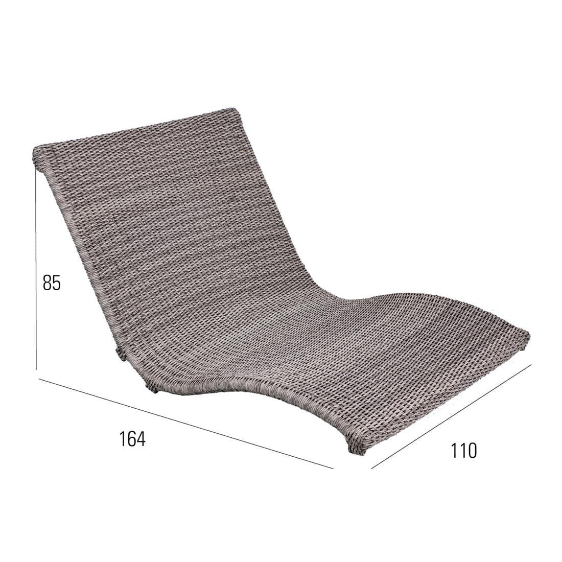 Solseng Heaven Swing polyrotting 110x164 cm - MBM detalj av polyrattan