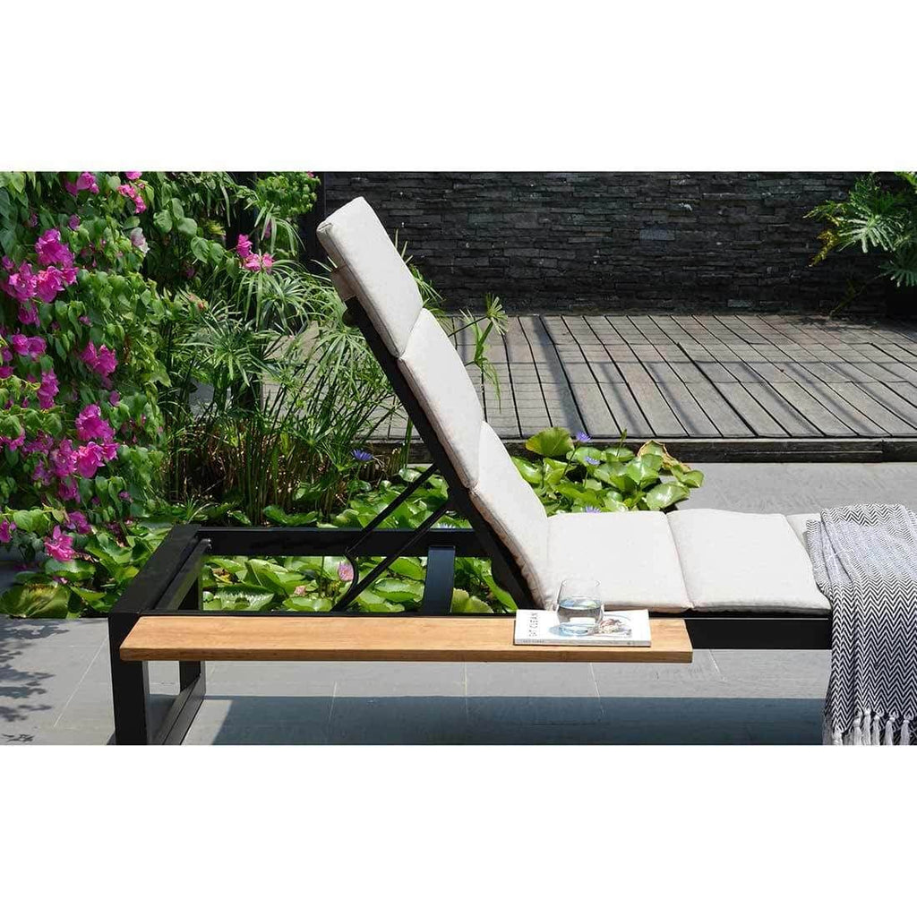 Solseng Jimmy regulerbar aluminium/olefin 214 cm bakside