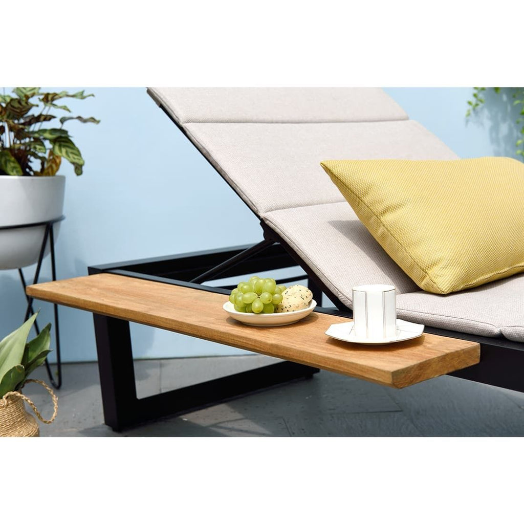 Solseng Jimmy regulerbar aluminium/olefin 214 cm liggende posisjon