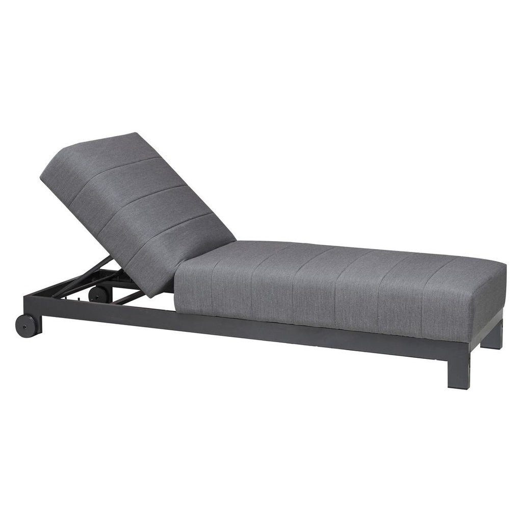 Solseng Miami aluminium/Sunbrella 202x68 cm bakside