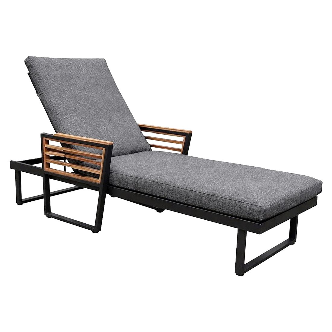 Solseng New York City regulerbar aluminium/akasie - OUTLIV bakside