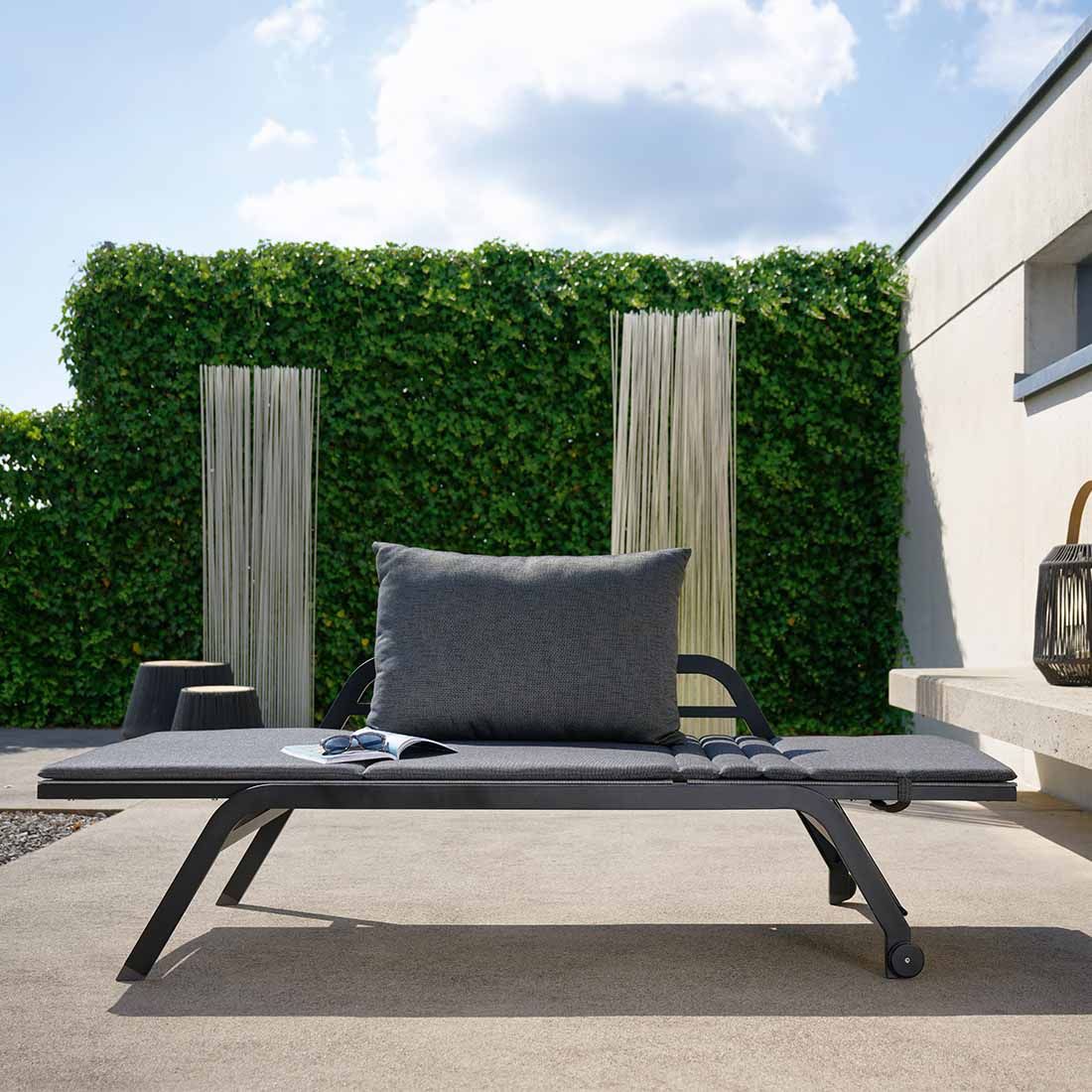 Solseng Novi aluminium/textilen 79x203 cm - Stern ergonomisk design