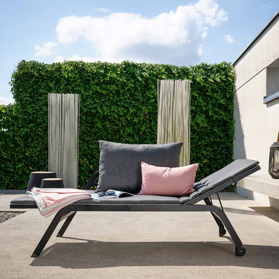 Solseng Novi aluminium/textilen 79x203 cm - Stern slitesterkt materiale