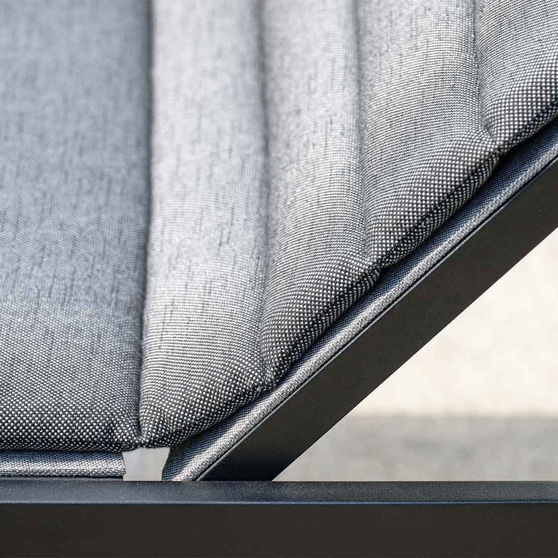 Solseng Novi aluminium/textilen 79x203 cm - Stern detalj av ramme