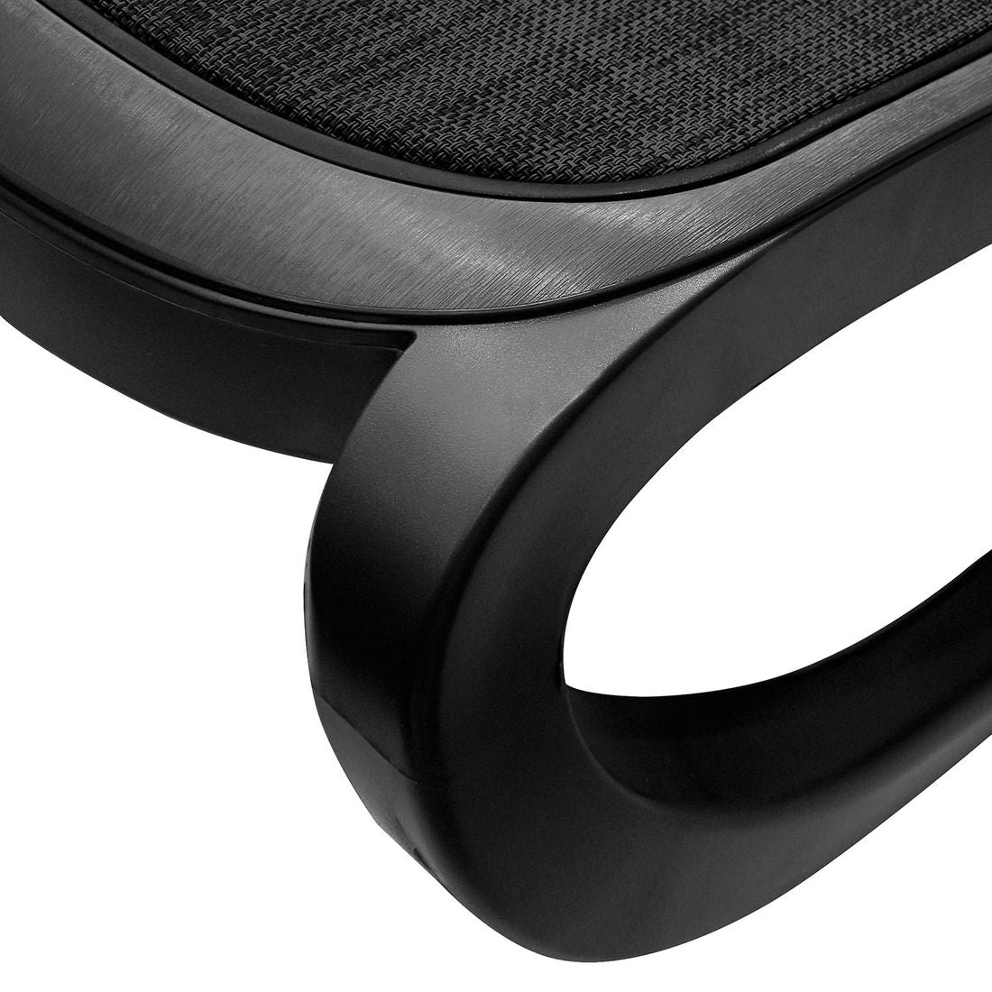 Solseng Omega sett med soltak plast textilen antrasitt stablet flere senger