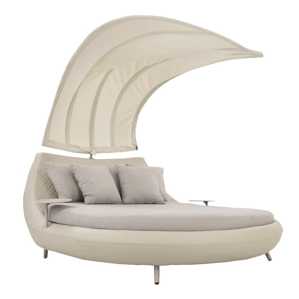 Solseng øy Kreta aluminium olefin 190x230 cm med bord