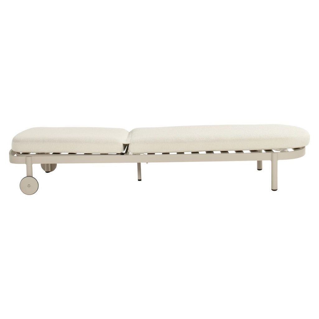 Justerbar ryggstøtte på Solseng Palma aluminium 200x65 cm - Hartman