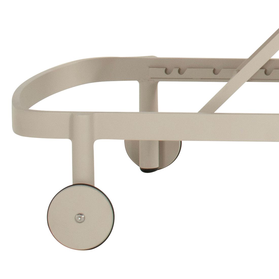 Solseng Palma aluminium 200x65 cm - Hartman utside detalj