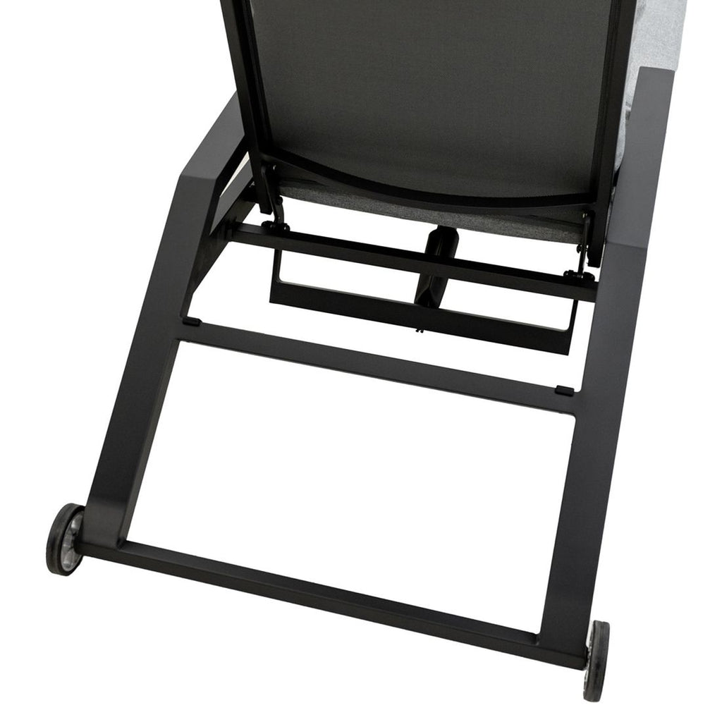 Solseng Perth justerbar aluminium/polyester 190x65 cm - OUTLIV.