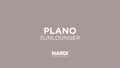 Solseng Plano plast/textilen 178x71 cm - Nardi forfra