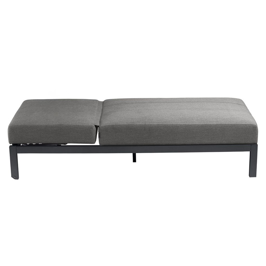 Nærbilde av justerbar rygg på Solseng Pure justerbar aluminium/Sunbrella 195x70 cm - Kettler