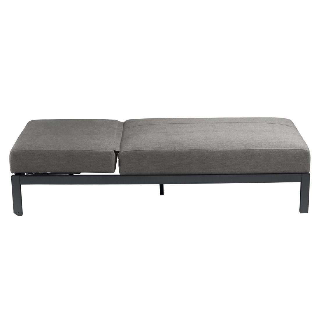 Nærbilde av justerbar rygg på Solseng Pure justerbar aluminium/Sunbrella 195x70 cm - Kettler