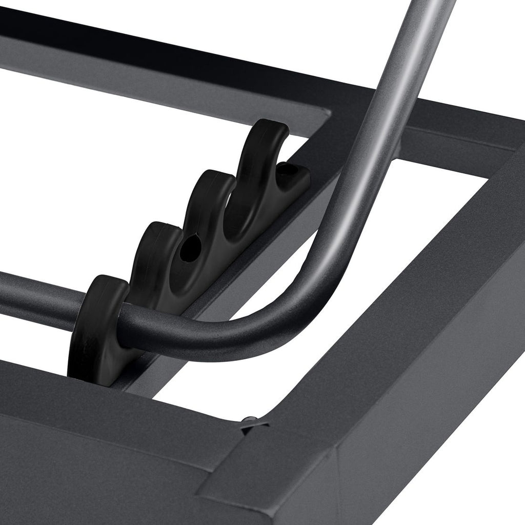 Detalj av ramme og stoff på Solseng Pure justerbar aluminium/Sunbrella 195x70 cm - Kettler